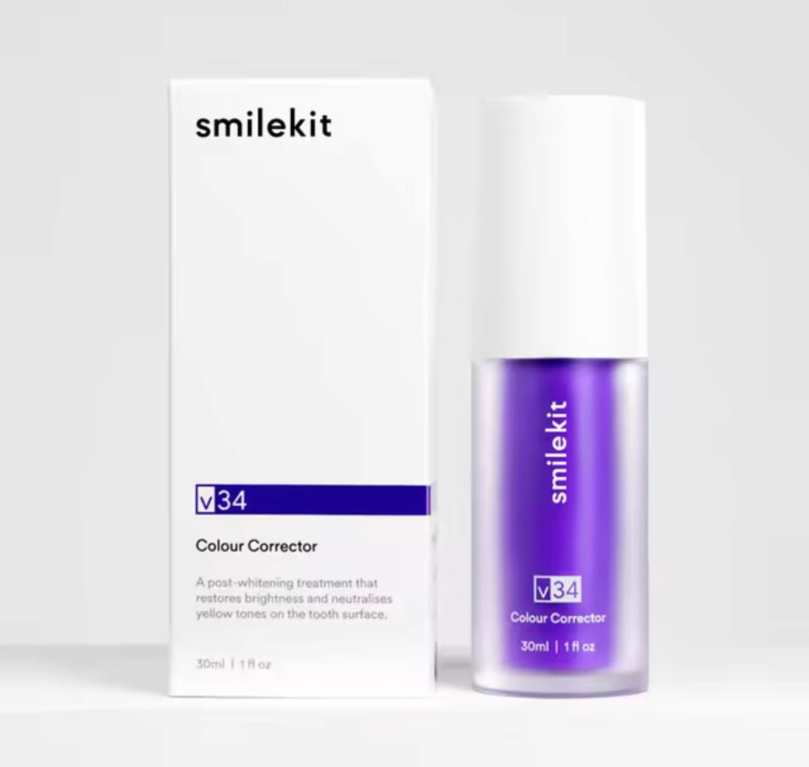 SmileKit lila tandkräm för vitare tänder